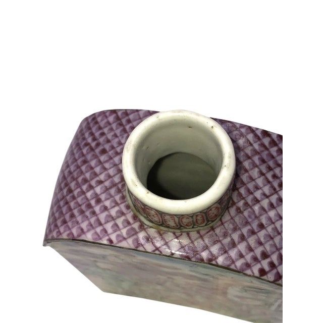 18th Century Mandarin Porcelain Tea Caddy For Sale In Dallas - Image 6 of 10