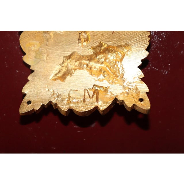 Fine Leather Top Dore' Bronze Ormolu French Louis XVI Desk Theodore Millet For Sale - Image 15 of 18