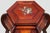 Cinnamon Vintage Chinese Rosewood Hexagonal Plant Stand / Pedestal With Mother-of-Pearl Inlay For Sale - Image 8 of 16
