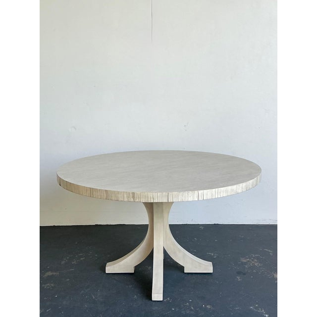 Vintage Carlyle “Carlyle” Washed Wood Dining Table For Sale - Image 13 of 17