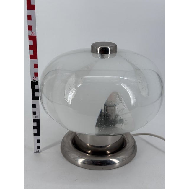 Mid-Century Table Lamp in Murano Glass, Italy, 1970s For Sale - Image 14 of 15