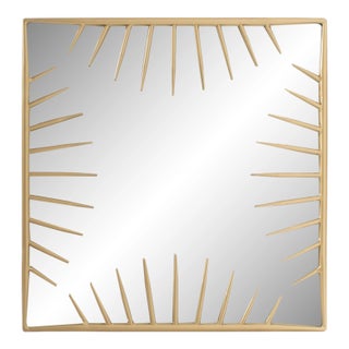Robin Baron Bambrick Square Mirror For Sale