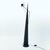 Incredible sculptural high post modern metal floor lamp by neukro-menden. the head can be either turned to the side or...