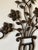 French Decorative Iron Wall Sculpture with Urn and Floral Motif, 1940s For Sale - Image 6 of 8
