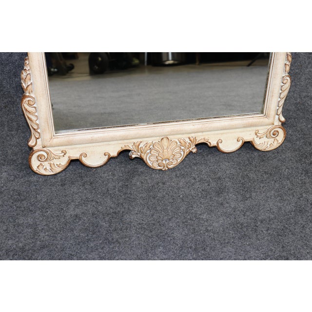 Mid 20th Century Georgian Style Distressed Mirror For Sale - Image 5 of 7