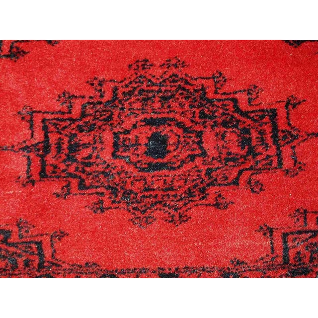 1970s Handmade Vintage Afghan Ersari Rug For Sale In New York - Image 6 of 10