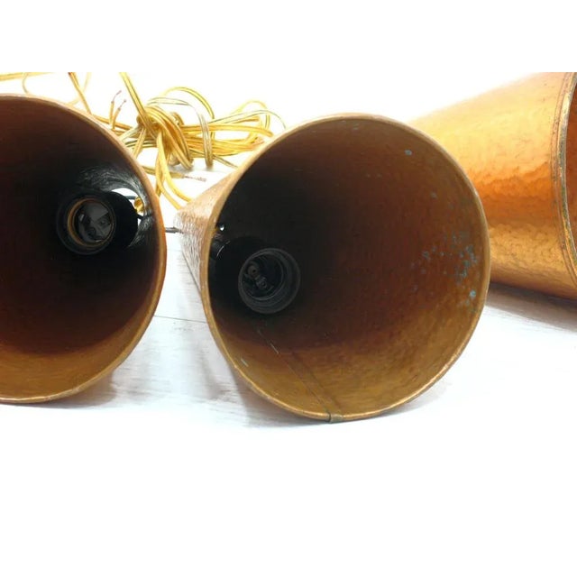 Mid-Century Modern Cone Pendant Lights from ES Horn Aalestrup, 1970, Set of 5 For Sale - Image 3 of 13