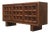 Mid-Century Brutalist Sideboard in Stained Pine by Biosca, Spain, 1960 For Sale