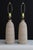 Tan Mid 20th Century Accolay Style Ceramic Lamps - a Pair For Sale - Image 8 of 12
