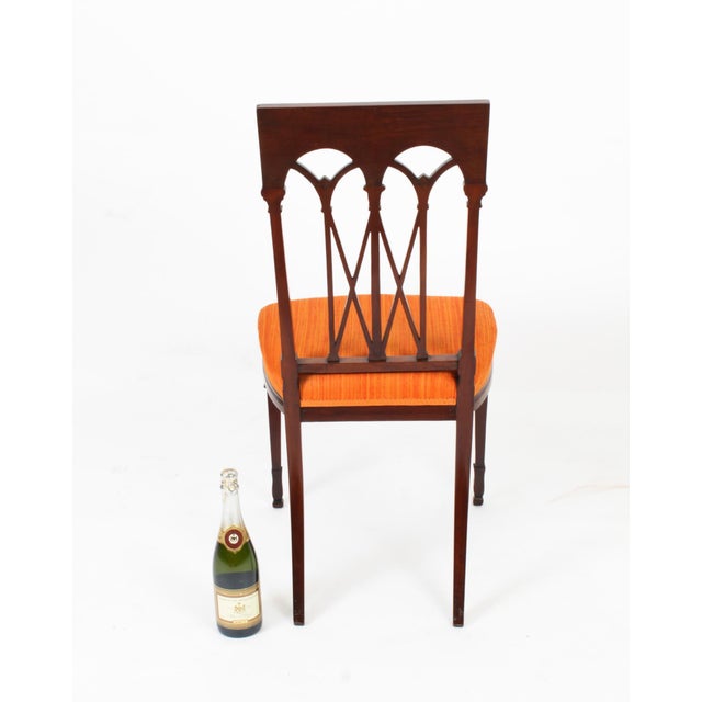 Set of Antique Sheraton Revival Side Chairs For Sale - Image 17 of 18