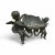 Baroque Exceptional Italian Bronze Wall Fountain - Two Putti & Scallop Shell For Sale - Image 3 of 5