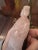 Antique Chinese Quartz Crystal Pink Carved Lamp For Sale - Image 11 of 12