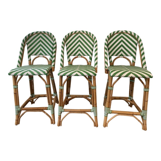 Serena and Lily Counter Stools Set of 3 Chairish