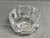 An impressive Orrefors Corona crystal bowl designed by Lars Hellsten. The vintage Swedish art glass piece features six...