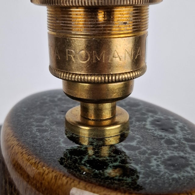 Porta Romana Ceramic Table Lamp, 1980s For Sale - Image 12 of 18