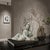 Chinese Vintage Finish Off White Porcelain Reclining Kwan Yin , Bodhisattva Statue For Sale - Image 4 of 13