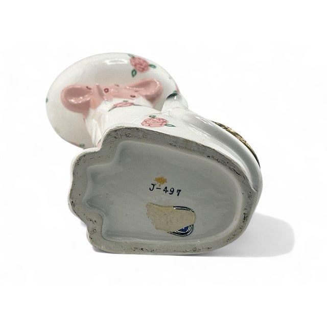 1960s 1960’s Norcrest Porcelain Cat Mail Letter Sorter & Pen Holder Figurine For Sale - Image 5 of 10