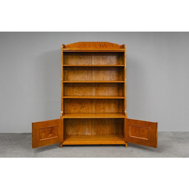 Exceptional Art Nouveau Bookshelf For Sale - Image 3 of 18