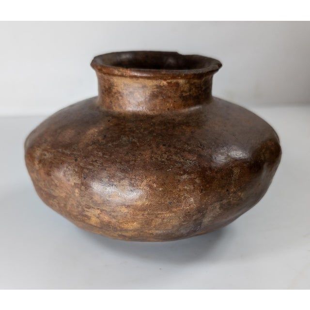 Mexican Pre-Columbian Western Mexico Colima Style Pottery Olla Vessel For Sale - Image 3 of 16