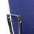 Vitra EA 124 Armchairs in Blue Fabric by Charles & Ray Eames for Vitra, Set of 4 For Sale - Image 4 of 10
