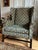 Overview: Inherited from a estate, this exceptional Chippendale-style wingback chair is a premier example of traditional...