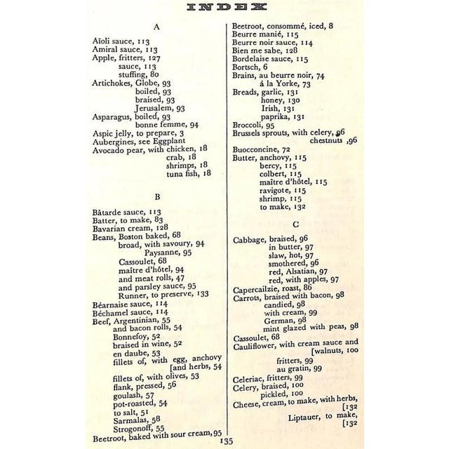 "Cosmopolitan Cookery in an English Kitchen" 1953 Fitzgibbon, Theodora For Sale In New York - Image 6 of 11