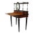Late 19th Century French Louis XVI Aesthetic Burl, Ebonized & Ormolu Bonheur Du Jour C1880 For Sale - Image 5 of 8