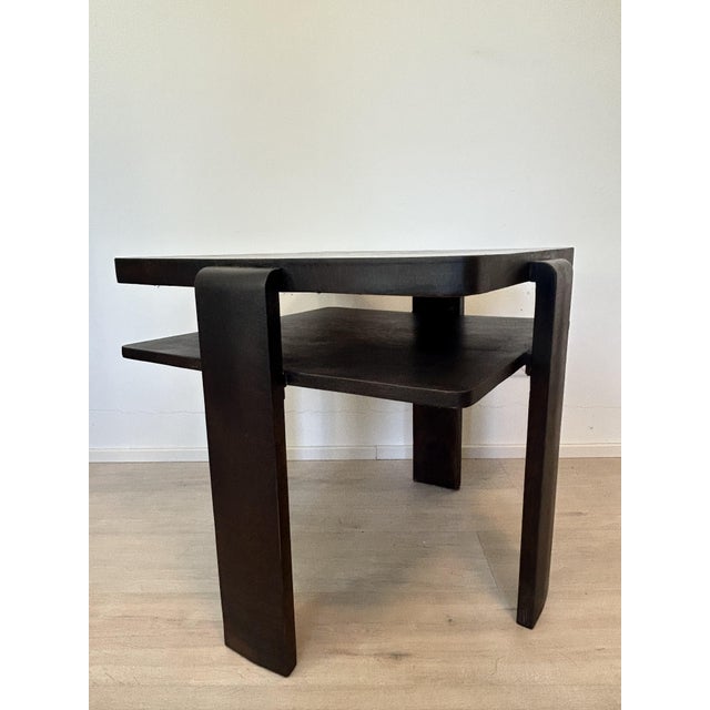 Bauhause Wooden Coffee Table, Germany, 1950s For Sale - Image 12 of 13