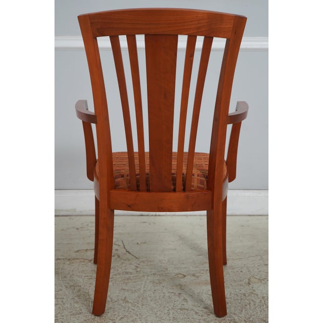 2000 - 2009 Set of 8 Stickley Cherry Dining Room Chairs For Sale - Image 5 of 18