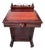 Davenport Mahogany Writing Desk, 1980 For Sale