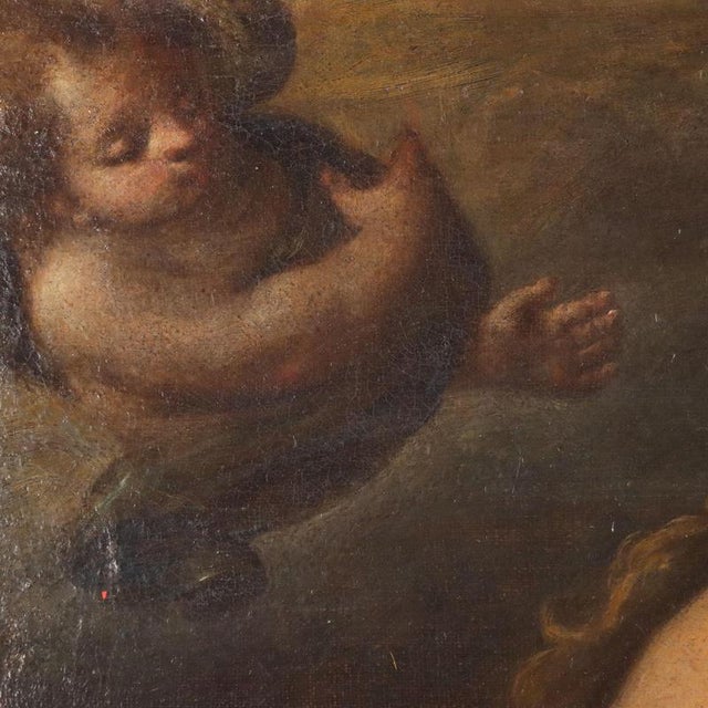 Penitent Magdalene, 1600s, Oil on Canvas, Framed For Sale - Image 5 of 12