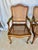 Brown Early 20th Century French Louis XV Walnut and Caned Armchairs - a Pair For Sale - Image 8 of 11