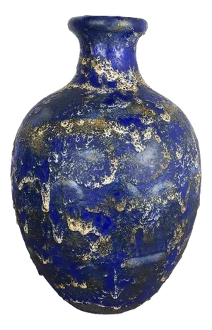 Pottery Fat Lava Multi-Color 837 Floor Vase from Ruscha, 1970s