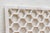 1990s Hand-Carved Honeycomb Marble Panel For Sale - Image 5 of 8