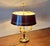 Brass table lamp with 3 lights dating from the mid 20th century attributed to Maison Lucien Gau. I have official proof of...