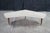 Mid 20th Century Mid Century Modern Sculptural Travertine Stone Walnut Boomerang Coffee Table MCM For Sale - Image 5 of 15