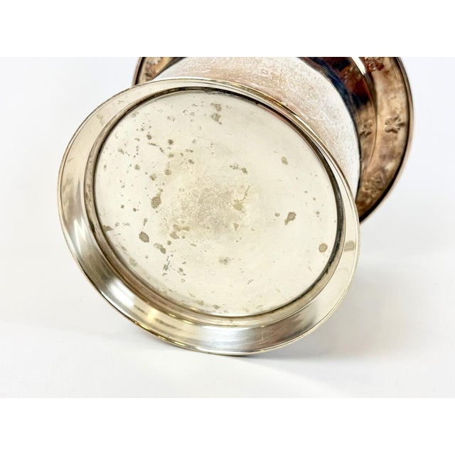 Neo-Classical Silver Plated Wine Cooler, 1900s For Sale - Image 5 of 11