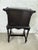 Wood 1920s James A. Cole “Mastermade” Black Wooden Humidor Cabinet With Copper-Lined Interior For Sale - Image 7 of 12