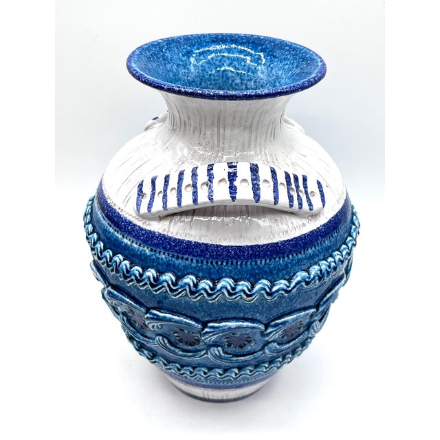 Vintage Amphoren Vase from Bitossi, 1960s For Sale - Image 6 of 14