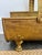An English Regency brass firewood log holder with lion paw feet, circa early-20th century. Please see condition details...