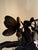 This beautiful chandelier was lovingly crafted by artists in the 1920s and 1930s. The basket was lovingly crafted by hand...