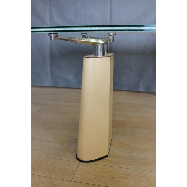 Vintage Dining Table with Broken Glass Effect Top, 1970 For Sale - Image 13 of 16
