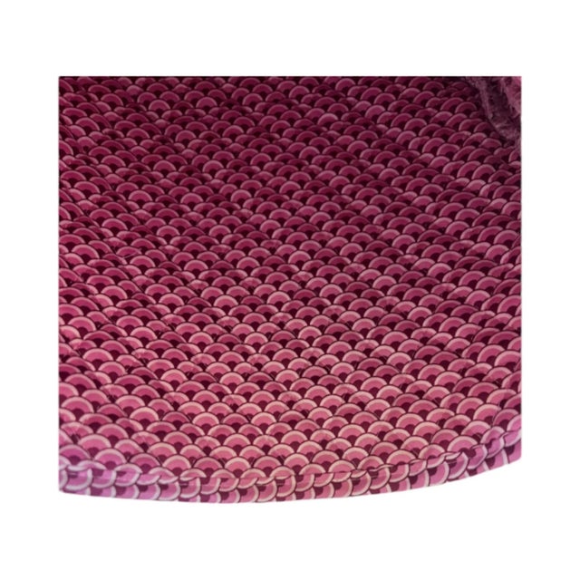 Royal Copenhagan Vintage Danish Pink Quilted Tea Cozy For Sale - Image 4 of 4