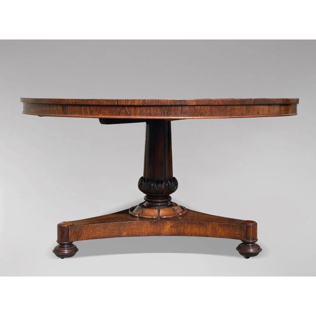 Antique William IV Rosewood Centre Table, 1830 For Sale - Image 8 of 13