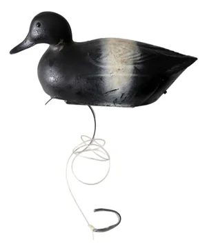 Vintage Neumann & Bennetts Plasti-Duk Scaup Duck Decoy With Weight