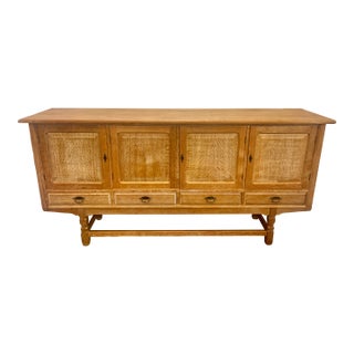 Danish Oak Sideboard by Henning Kjaernulf For Sale