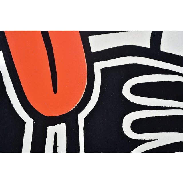 Tribal Alaska Centennial 1867-1967, Haida, Screenprint on Masonite For Sale - Image 3 of 4