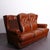 Animal Skin Italian Three-Seater Leather Sofa, 1970s For Sale - Image 7 of 18