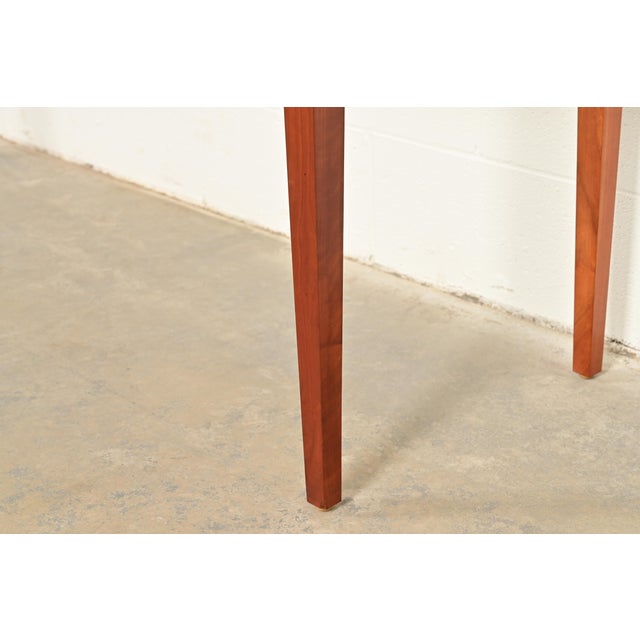 Wood Harden Furniture Arts and Crafts Shaker Solid Cherry Wood Console Table For Sale - Image 7 of 12
