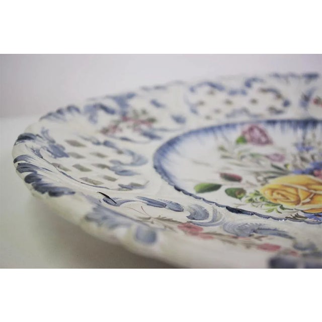 Ceramic Wall Plate from Bassano, 1970s For Sale - Image 6 of 10